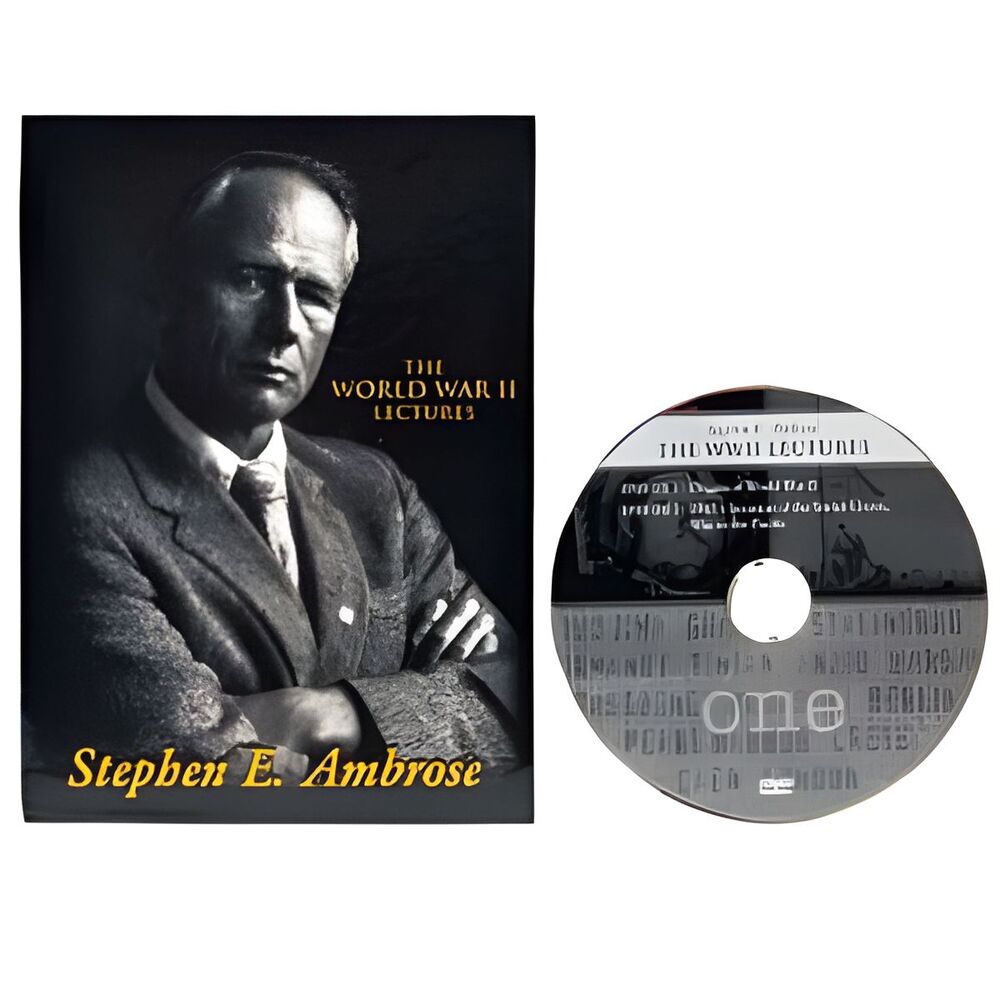 The World War II Lectures by Stephen E. Ambrose 8 DVD Set